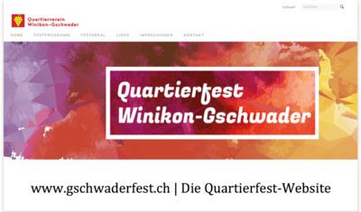 gschwaderfest.ch | Die Quartierfest-Website